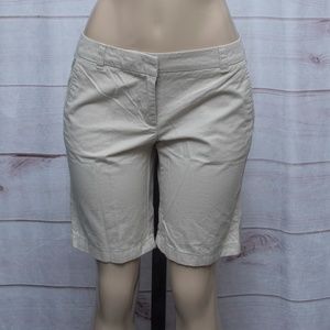 Tommy Hilfiger Khaki Womens Size 6 Chino Shorts
